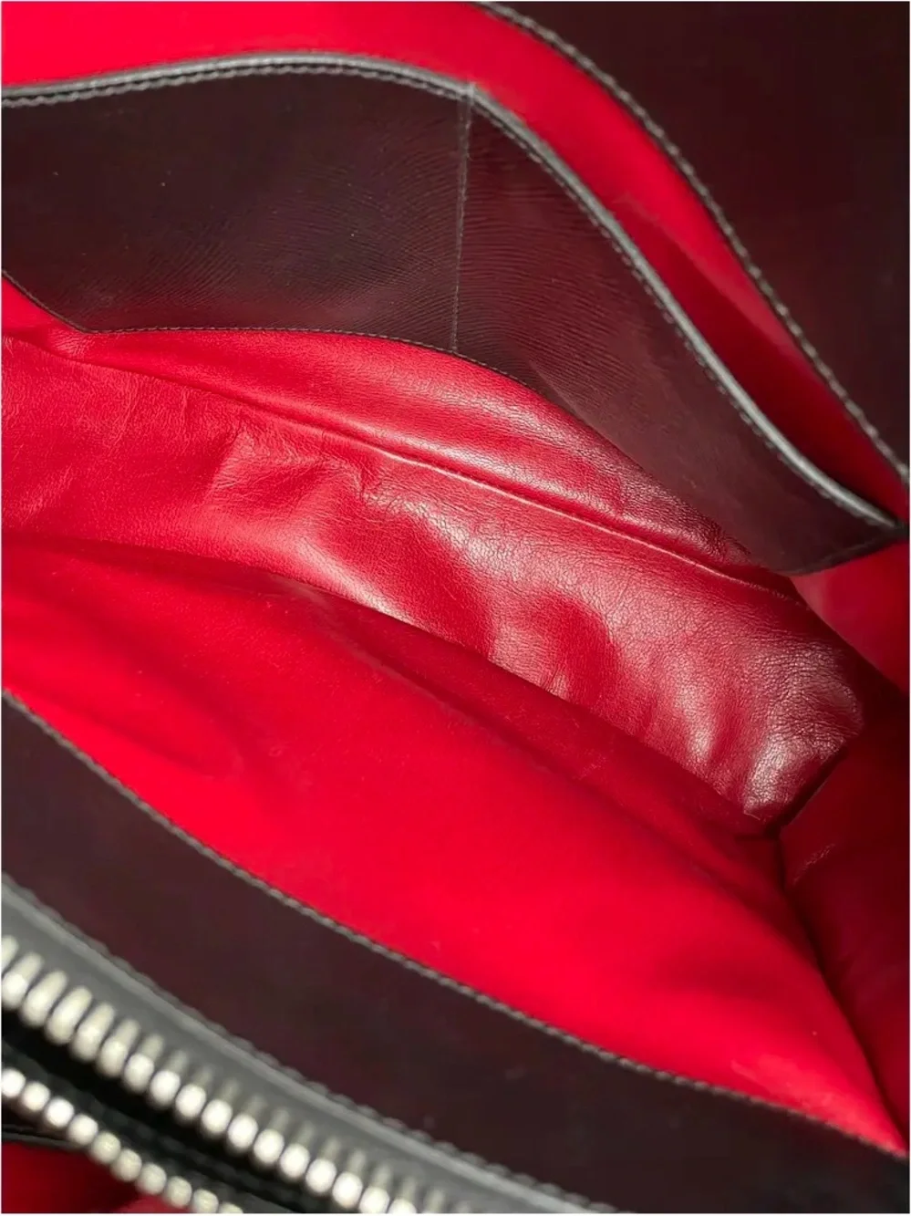 Prada Black Saffiano Leather Structured Tote